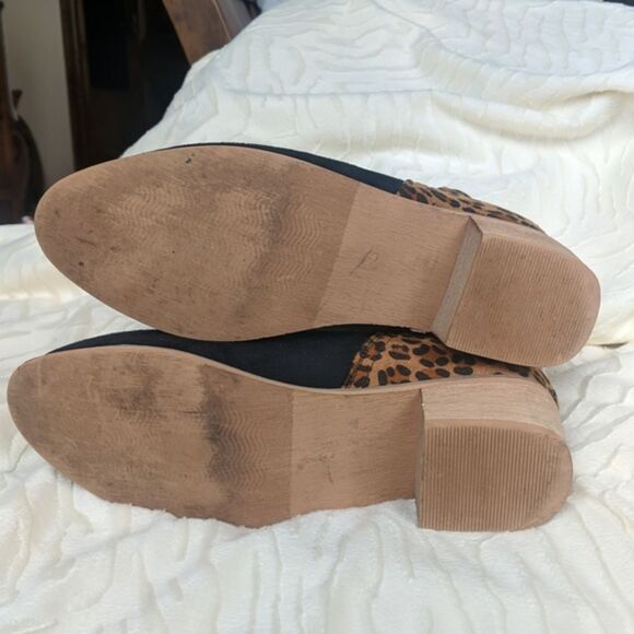 Corky's Leopard Print /Black split Bootie - Picture 9 of 9
